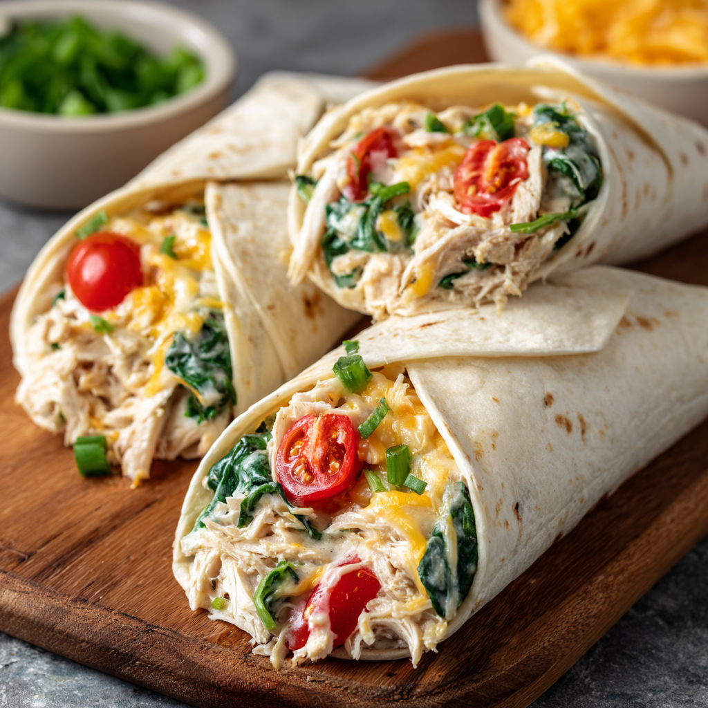 The Ultimate Cheesy Garlic Chicken Wraps Recipe That Everyone Loves