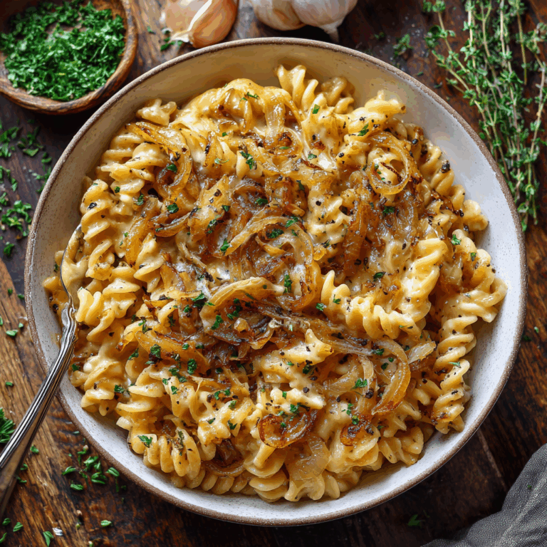 The Ultimate French Onion Pasta Recipe: A One-Pot Wonder of Unmatched Flavor