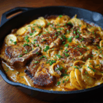 Smothered Pork Chop and Scalloped Potato Casserole: The Ultimate Comfort Food Fusion