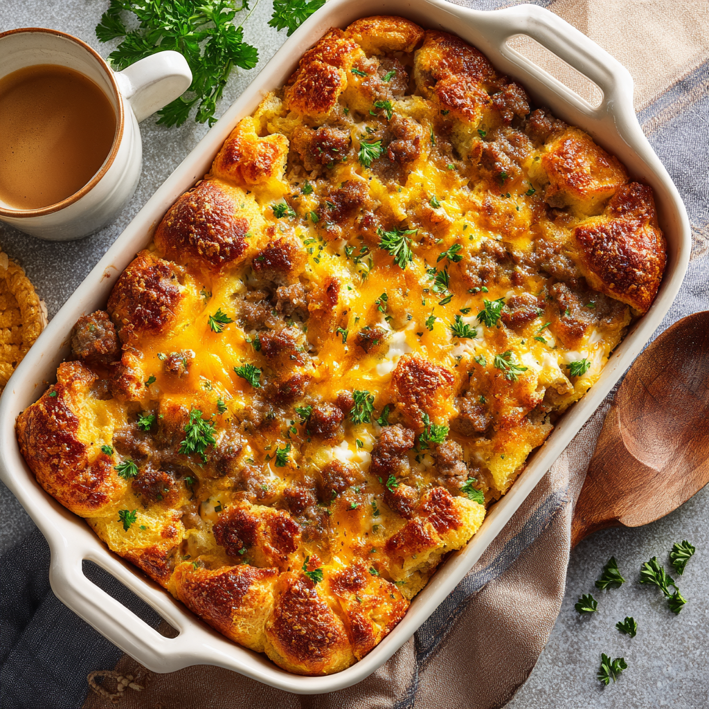 The Ultimate Breakfast Sausage Casserole: Your New Go-To for Effortless Feeds