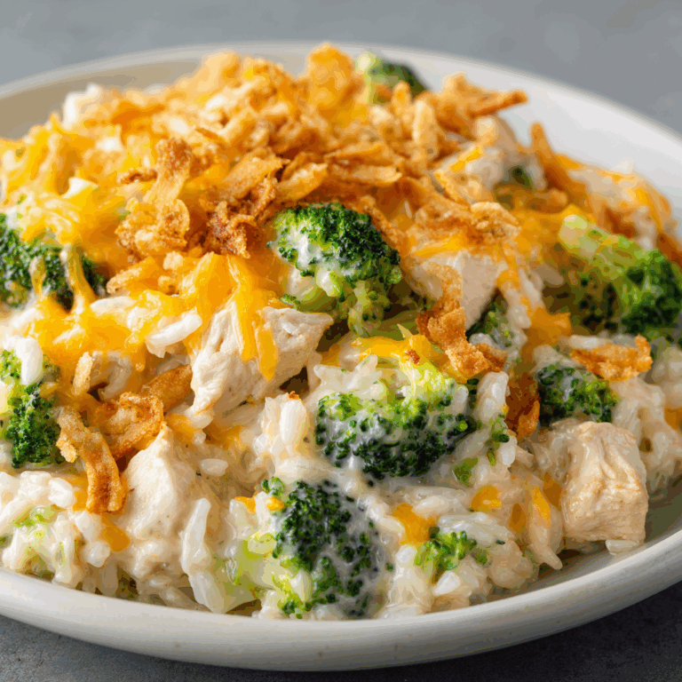 The Ultimate Comfort: Why This Creamy Chicken Broccoli Rice Cheese Casserole Deserves a Spot in Your Recipe Rotation