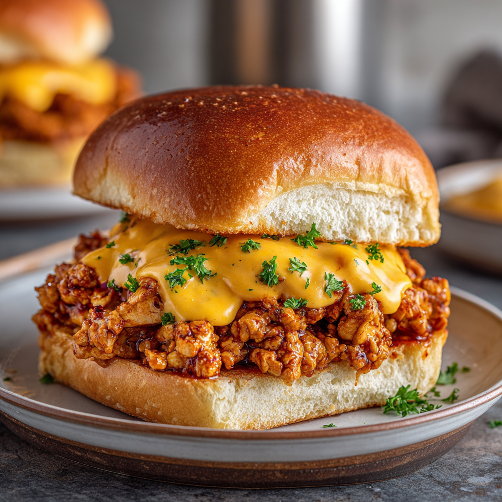 Cajun Chicken Sloppy Joes with Creamy Cheese Sauce: A Flavor Revolution for Weeknight Dinner