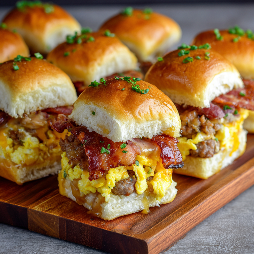 Cowboy Breakfast Sliders