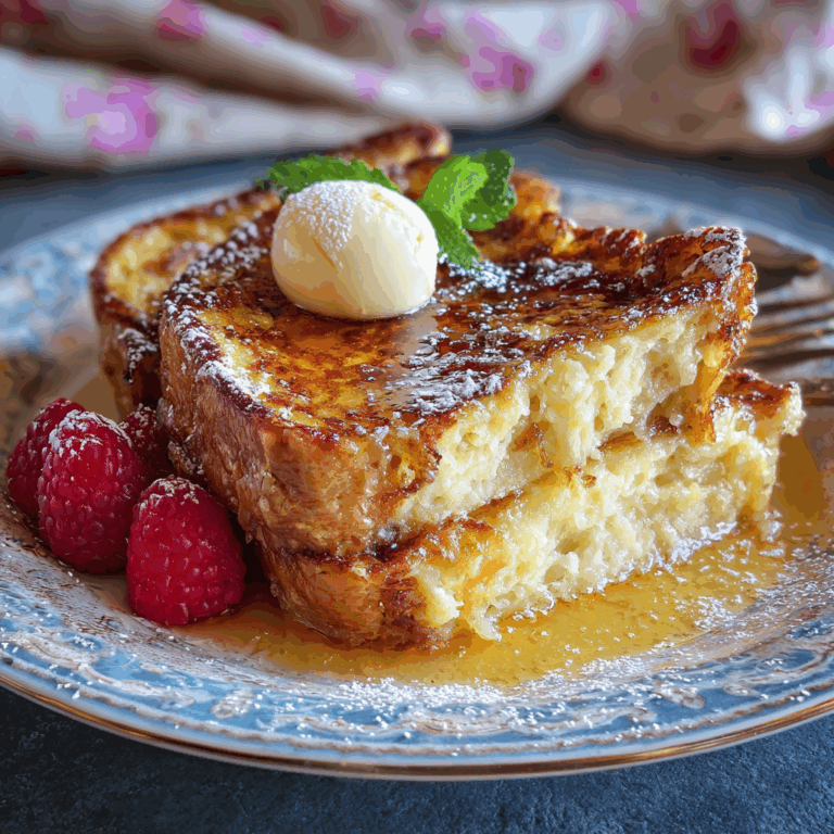 The Ultimate Crème Brûlée French Toast