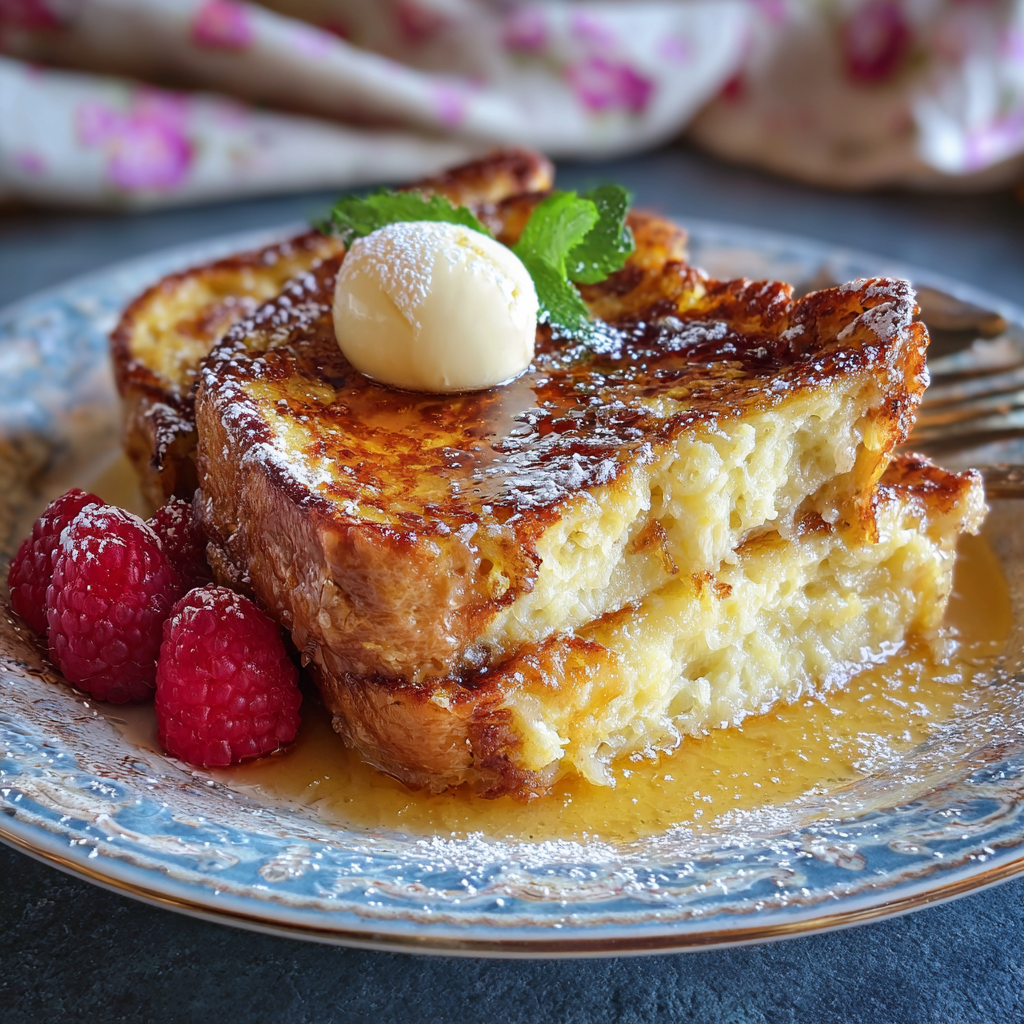 The Ultimate Crème Brûlée French Toast