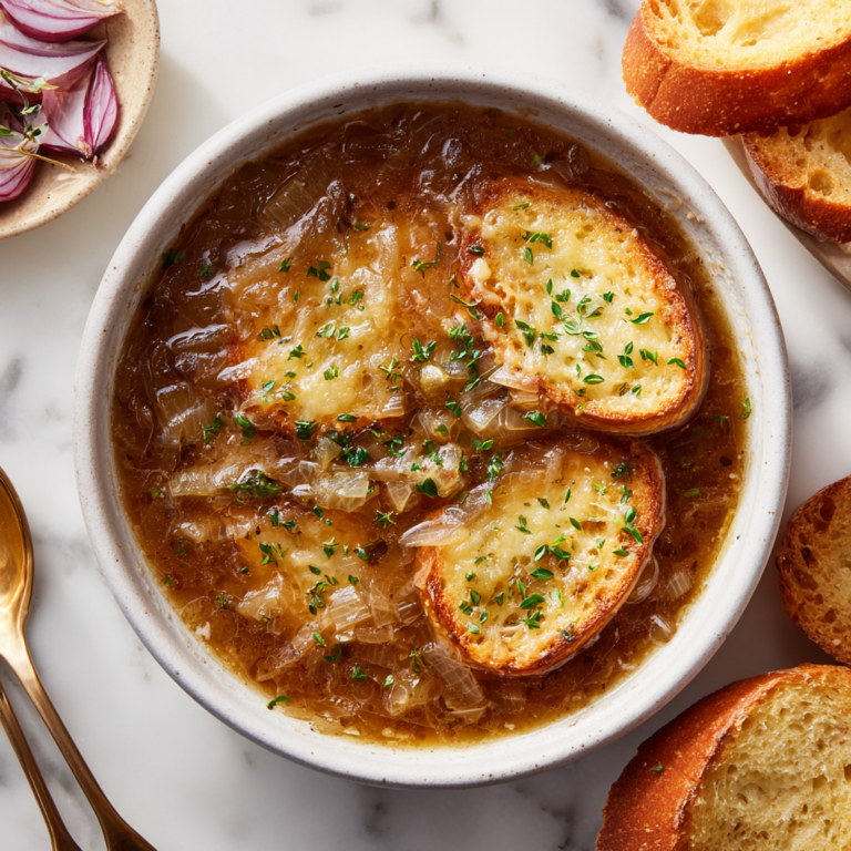 Classic French Onion Soup Recipe