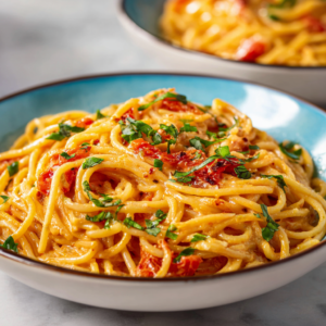 Read more about the article Creamy Tomato Garlic Pasta