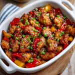 Oven-Baked Sweet and Sour Chicken