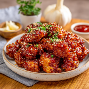 Read more about the article Korean Fried Chicken (Extra Crispy & Sticky)