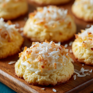 Read more about the article Lemon Coconut Cheesecake Cookies