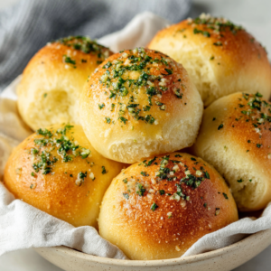 Read more about the article Garlic Bread Rolls Soft, fluffy, buttery rolls infused with real garlic flavor