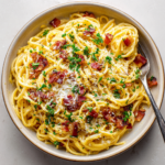Classic Bacon Carbonara Pasta (Quick & Easy)