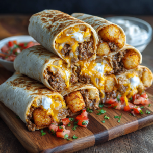 Read more about the article Cheesy Potato Burritos (Comfort Meal Recipe)