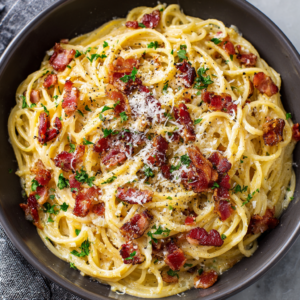 Read more about the article The Ultimate Guide to Classic Bacon Carbonara Pasta (Quick & Easy)