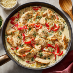 Creamy Pepperoncini Chicken Skillet