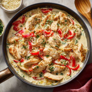 Read more about the article Creamy Pepperoncini Chicken Skillet