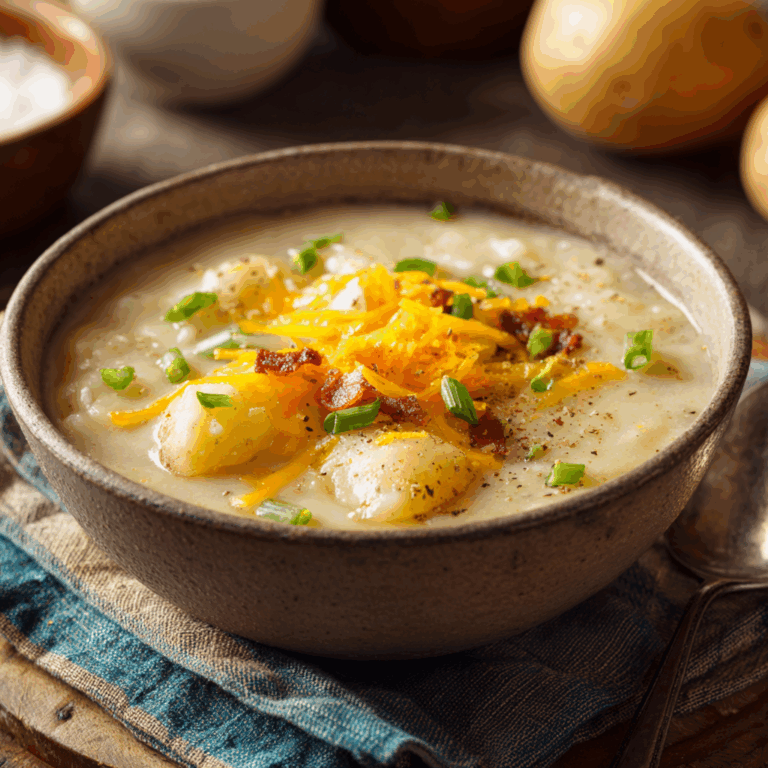 4 Ingredient Potato Soup: A Comforting Classic Made Simple