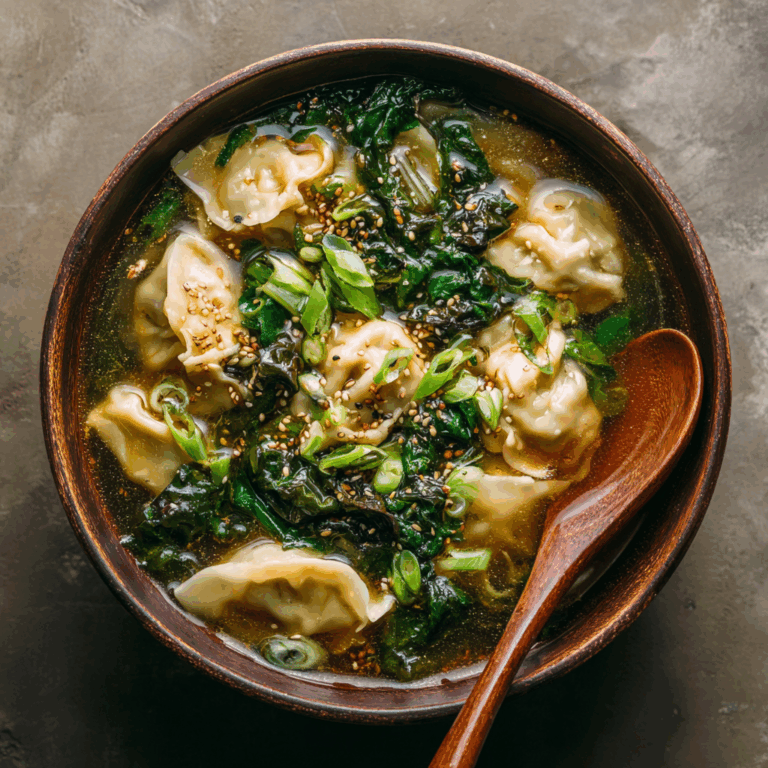 Potsticker Soup: A Comforting Delight