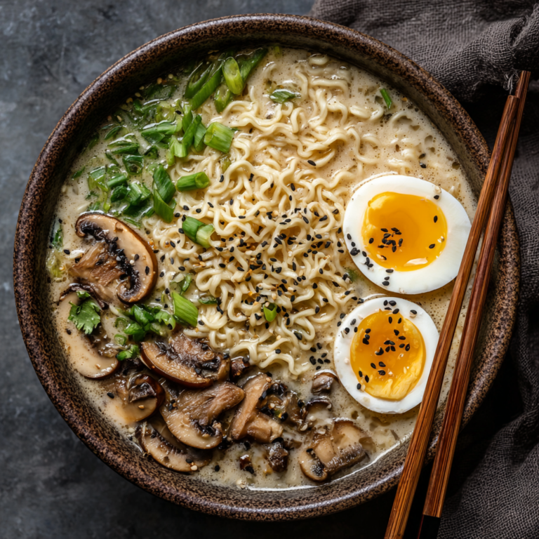 The Ultimate Guide to a Luxurious Creamy Mushroom Ramen Recipe: A 15-Minute Culinary Dream
