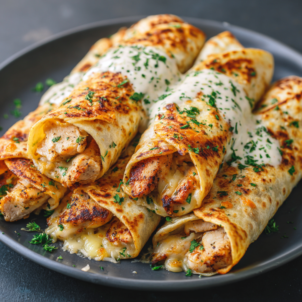 The Ultimate Guide to Irresistible Cheesy Chicken Garlic Wraps: A 25-Minute Weeknight Hero