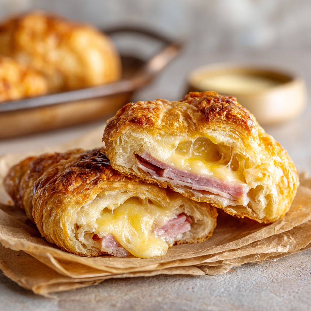 The Ultimate Guide to Baked Ham and Cheese Croissants: A Culinary Symphony of Flaky, Savory Perfection