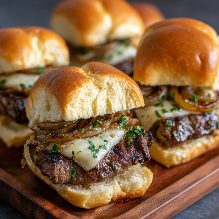 Cowboy Butter Steak Sliders