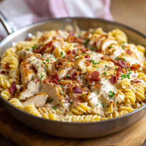 Read more about the article Chicken Bacon Ranch Pasta: The Ultimate Creamy Comfort Food Recipe