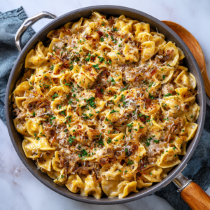 Read more about the article French Onion Pasta (Creamy One-Pot, No Heavy Cream)