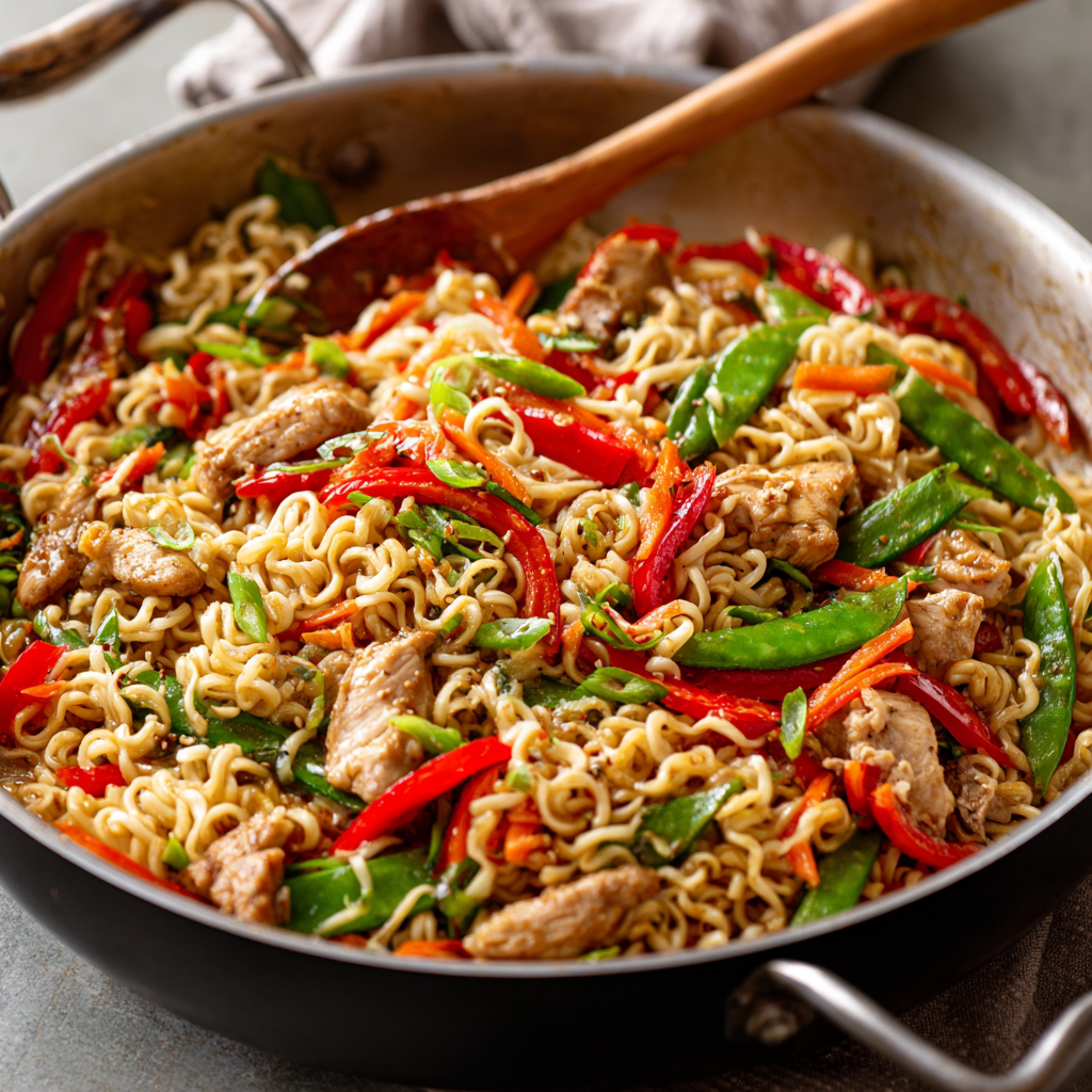 Chicken Ramen Stir Fry (Quick & Flavor-Packed)