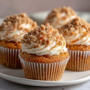 Read more about the article Carrot Cream Cheese Cupcakes – Easy Dessert Recipe