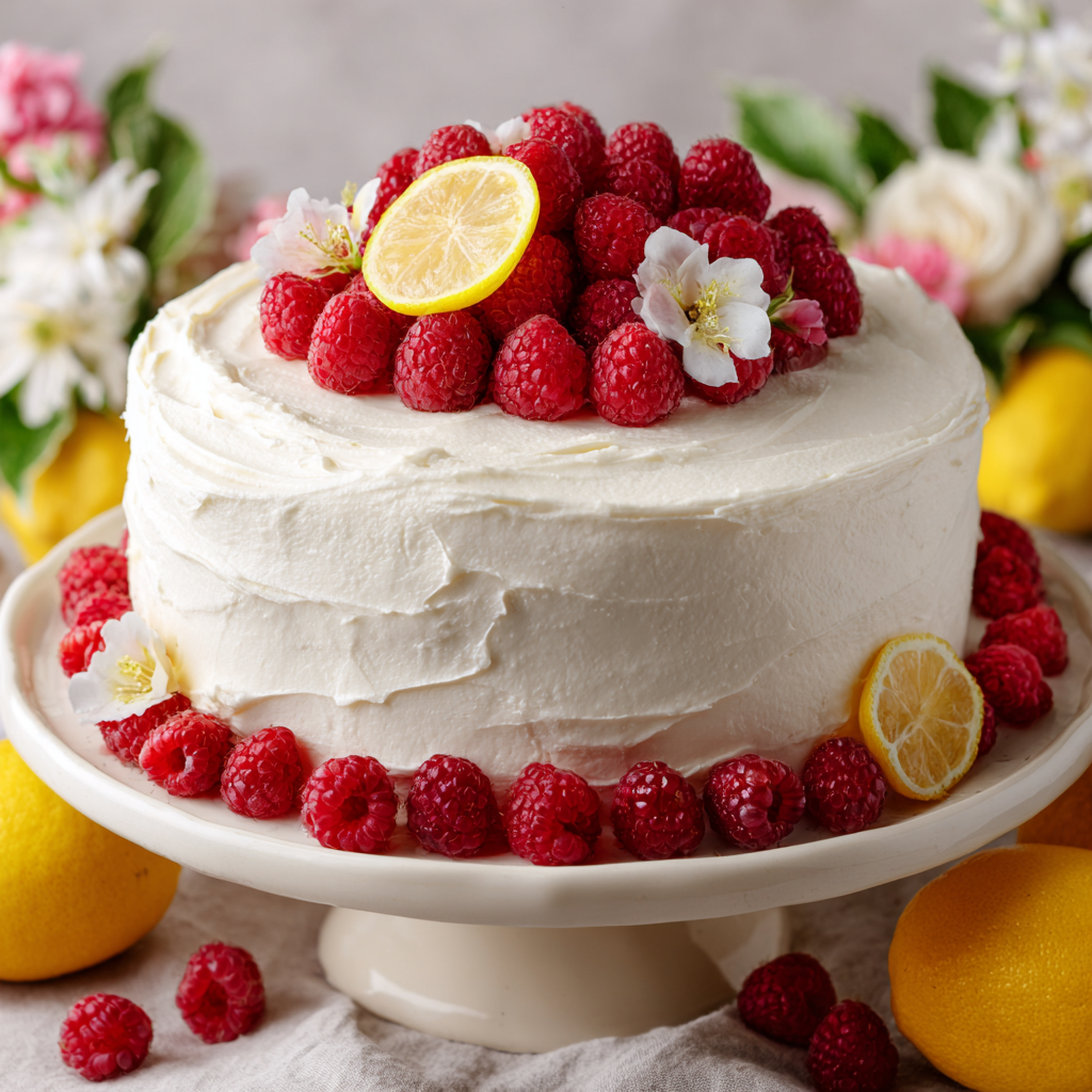 You are currently viewing Raspberry Lemon Cake
