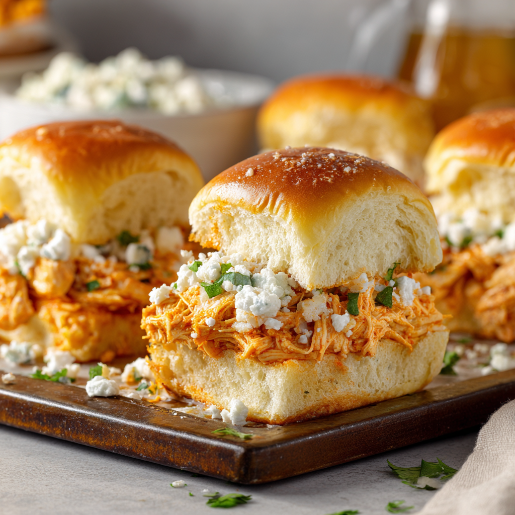 You are currently viewing Spicy Buffalo Chicken Sliders: An Irresistible Crowd-Pleaser You’ll Want to Make Again and Again