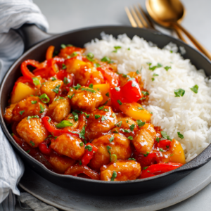 Read more about the article Oven-Baked Sweet and Sour Chicken Recipe