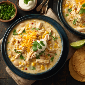 Read more about the article White Chicken Chili Recipe with Cream Cheese (Slow Cooker Comfort Food)