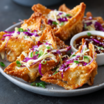 Crispy Chicken Wonton Tacos