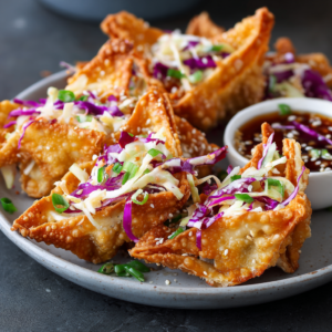 Read more about the article Crispy Chicken Wonton Tacos