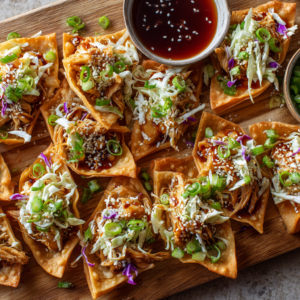 Read more about the article Crispy Chicken Wonton Tacos