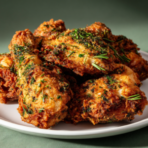 Read more about the article Herb-Infused Fried Chicken (Crispy, Aromatic & Flavor-Packed)