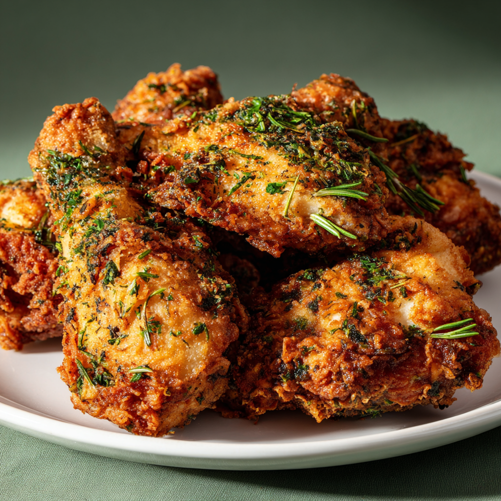 You are currently viewing Herb-Infused Fried Chicken (Crispy, Aromatic & Flavor-Packed)