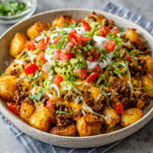 Read more about the article Cheesy Taco Potatoes: The Ultimate Comfort Food Mash-Up You’ll Crave Again and Again