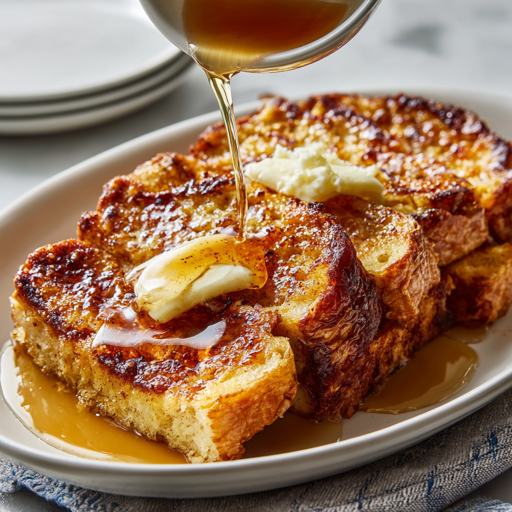 You are currently viewing Overnight Crème Brûlée French Toast