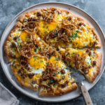 Biscuits and Sausage Gravy Breakfast Pizza (Ultimate Comfort Brunch Recipe)