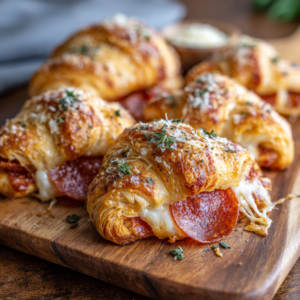 Read more about the article Mozzarella Pepperoni Croissant Rolls