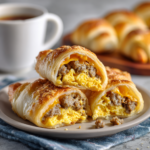 Sausage, Egg, and Cheese Breakfast Roll-Ups
