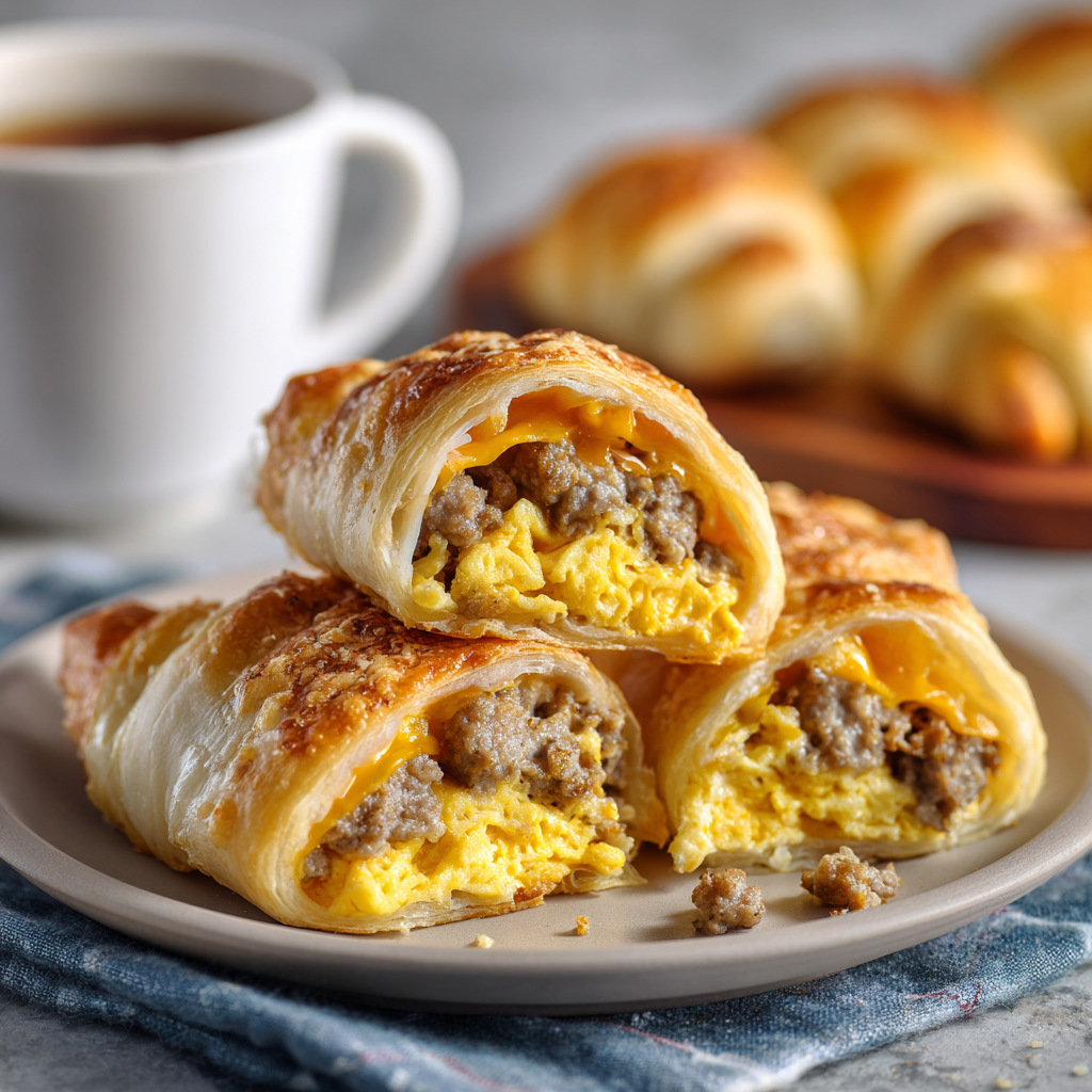 You are currently viewing Sausage, Egg, and Cheese Breakfast Roll-Ups
