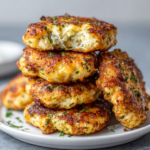 Keto Cheesy Chicken Fritters (Air Fryer): The Ultimate Low-Carb Comfort Food