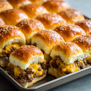 Read more about the article Cheeseburger Sliders (Easy 30-Minute Recipe)