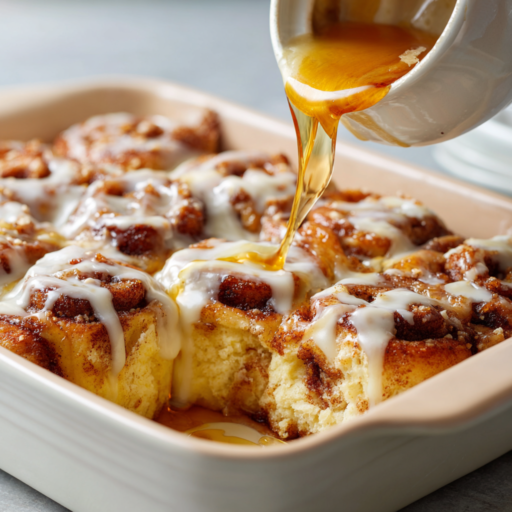 You are currently viewing Easy Cinnamon Roll Casserole (7 Ingredients)