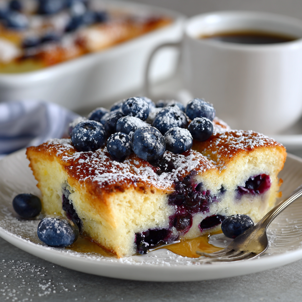 You are currently viewing Blueberry Pancake Bake