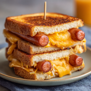 Read more about the article Air Fryer Grilled Cheese Hot Dogs: The Ultimate Cheesy Comfort Food You’ll Make on Repeat